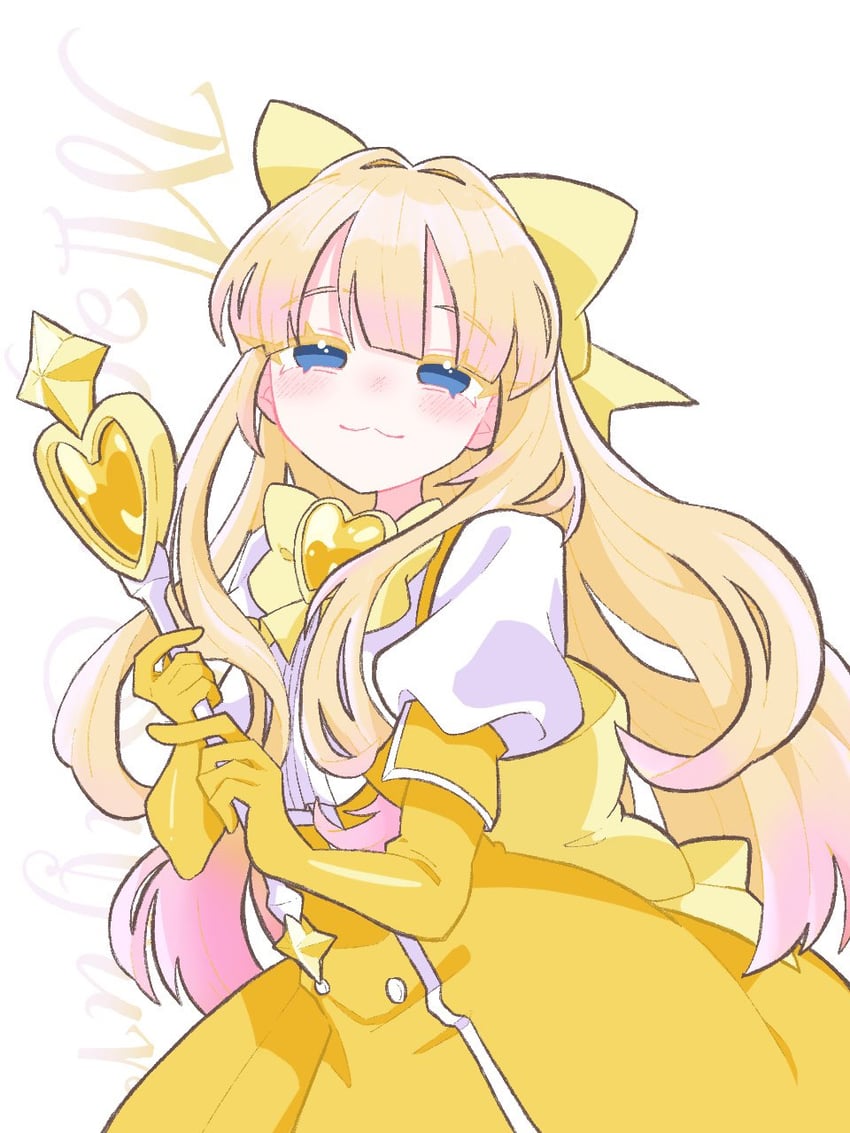 tenkawa kaoruko and magia sulfur (mahou shoujo ni akogarete) drawn by 3so_mogg