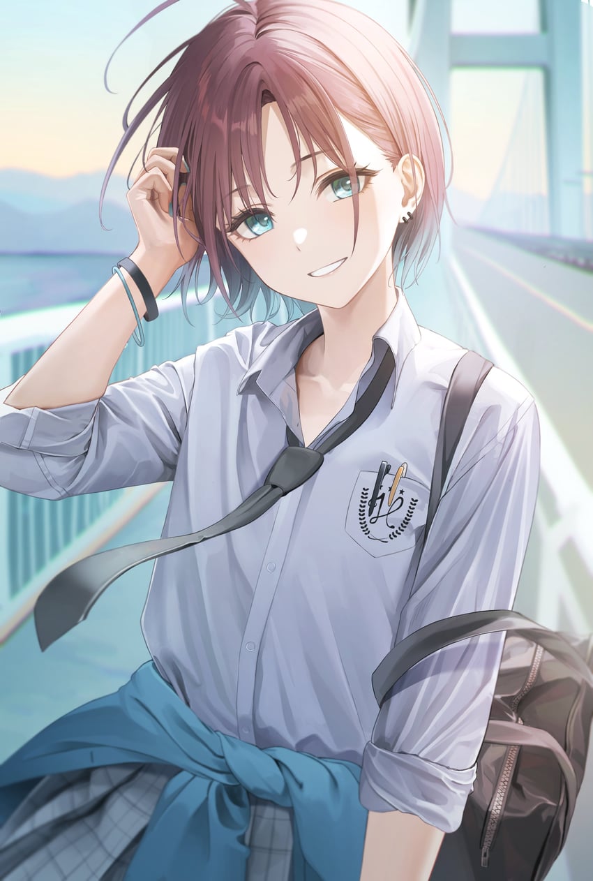 asakura toru (idolmaster and 1 more) drawn by fujizarashi