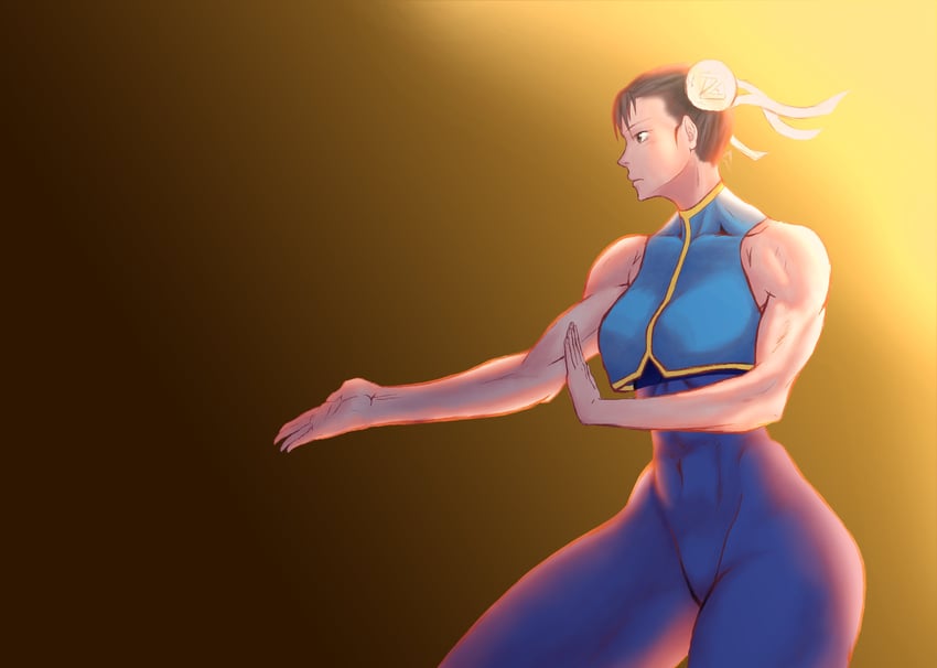 chun-li (street fighter and 1 more) drawn by gatenxd