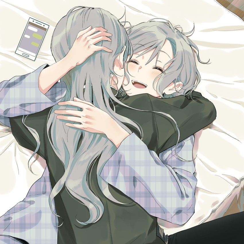 hikawa sayo and hikawa hina (bang dream!) drawn by zihacheol
