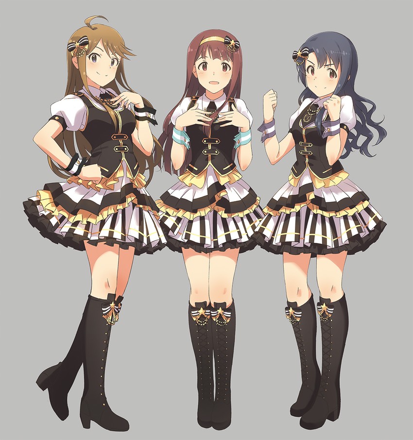 tokoro megumi, tanaka kotoha, and takayama sayoko (idolmaster and 1 more) drawn by narumi_nanami
