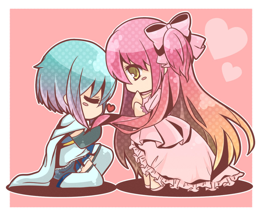 kaname madoka, miki sayaka, and ultimate madoka (mahou shoujo madoka magica) drawn by bloom2425