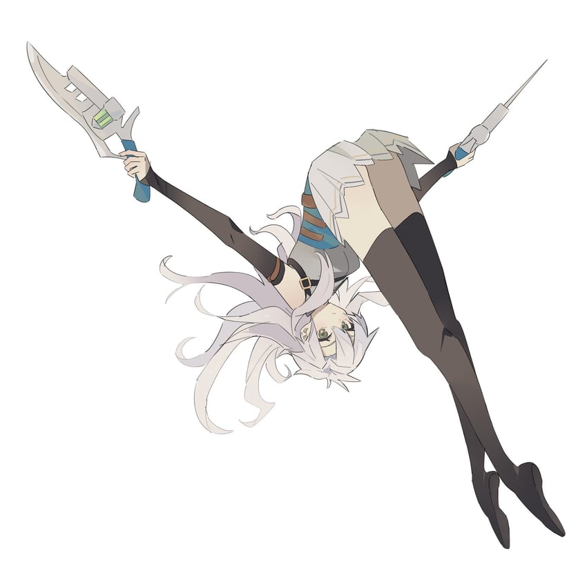 fie claussell (eiyuu densetsu and 2 more) drawn by george_man