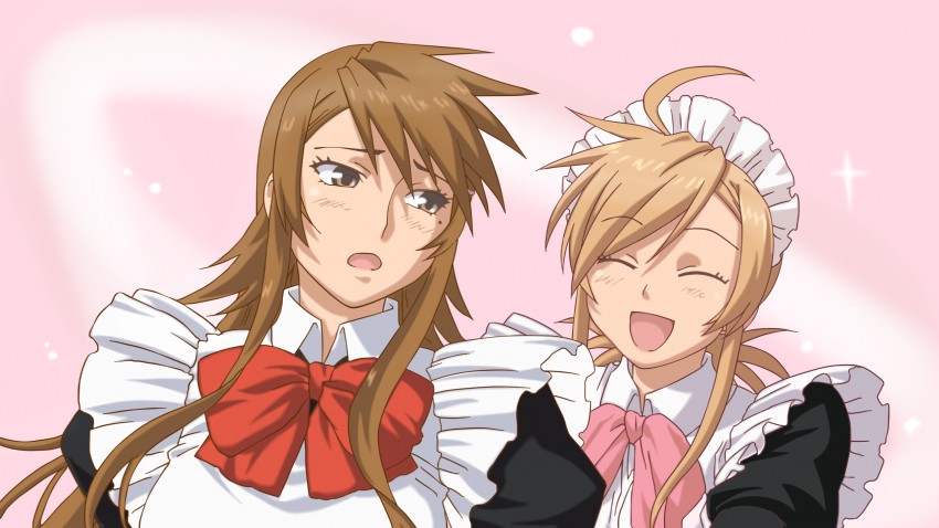 mizuno kaede and sumiyoshi kanako (nyan koi!) drawn by otemoto_hiroshi
