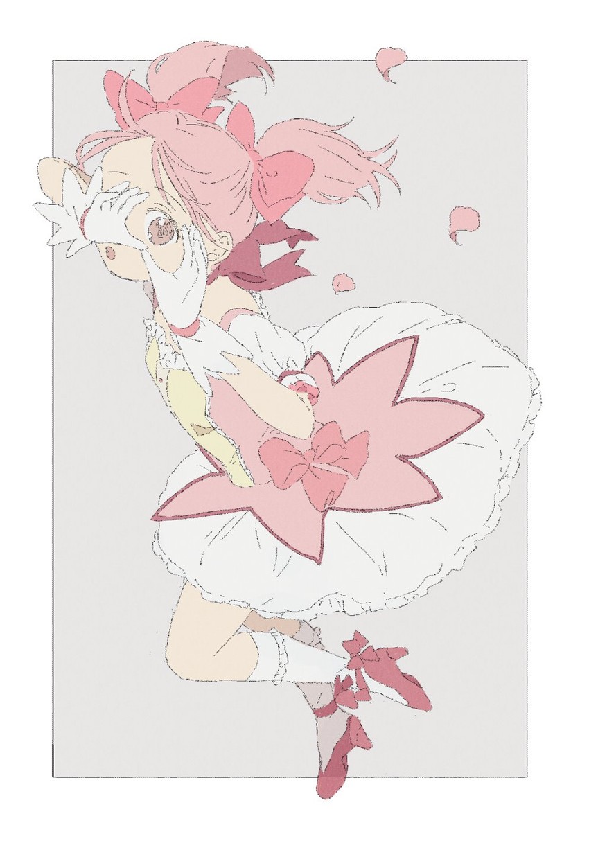 kaname madoka (mahou shoujo madoka magica) drawn by sumire_mdmg