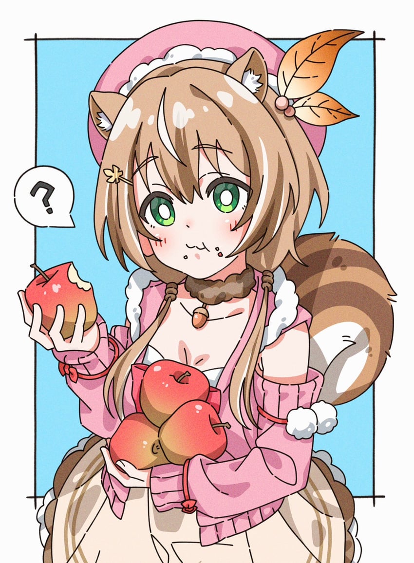 ayunda risu (hololive and 1 more) drawn by flower_035
