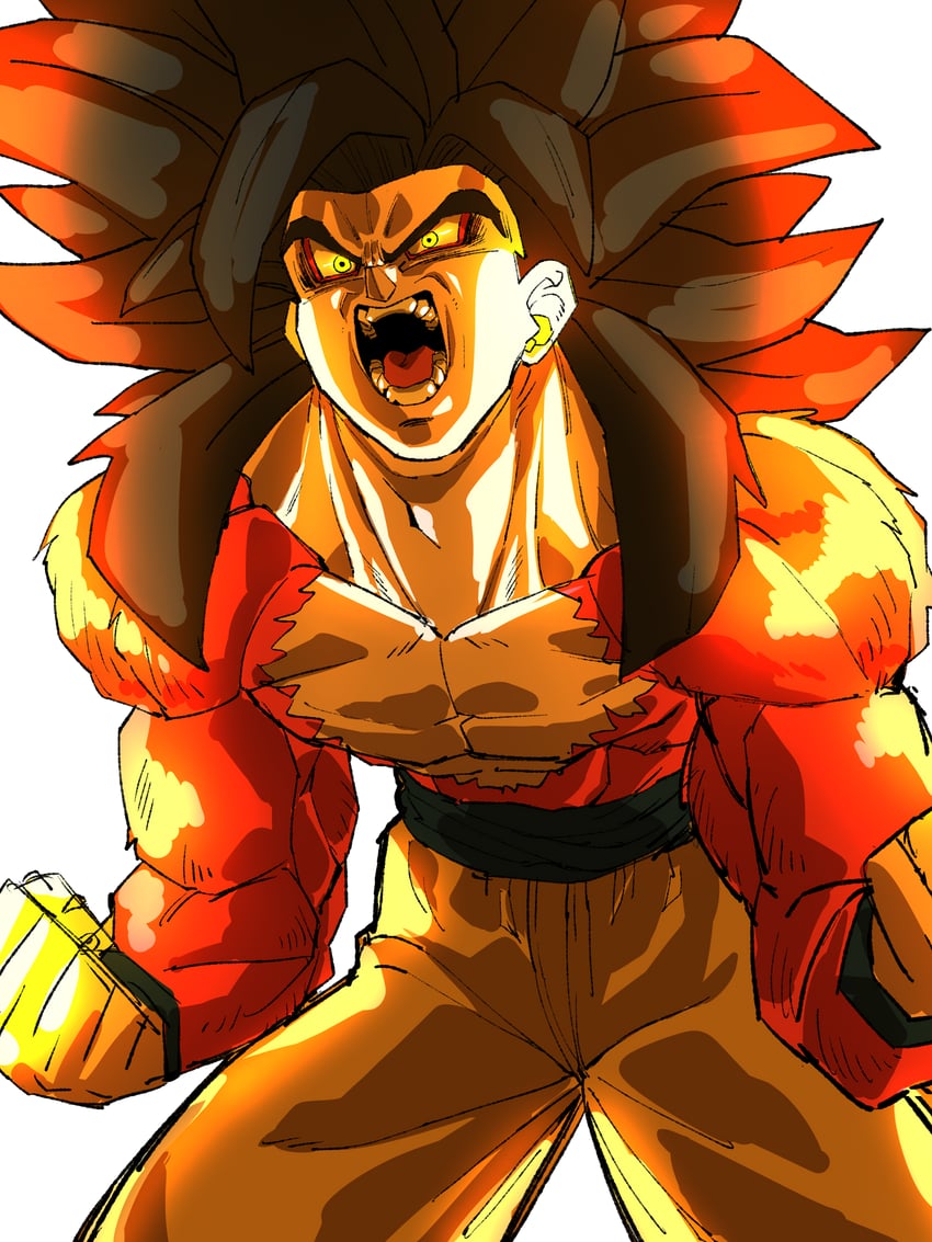 son goku (dragon ball and 1 more) drawn by k.tomato