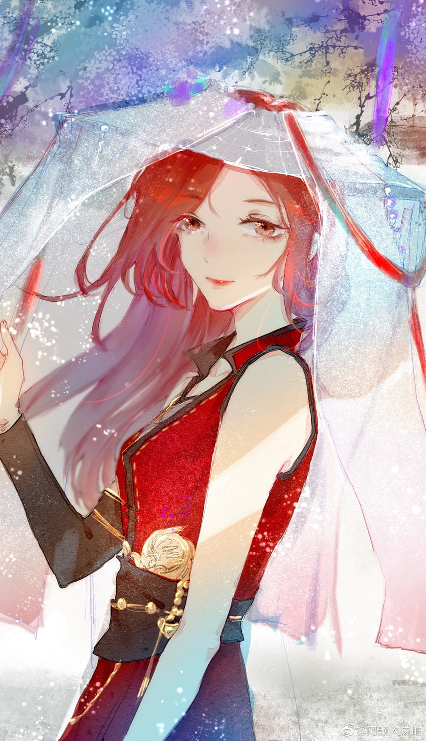bi ting (xia lan) drawn by apiao_ru_lan_xiu
