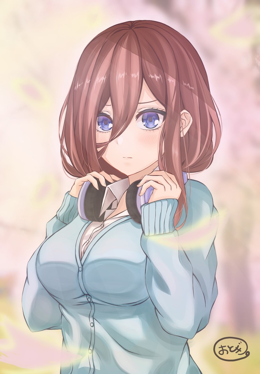 nakano miku (go-toubun no hanayome) drawn by otogi_p
