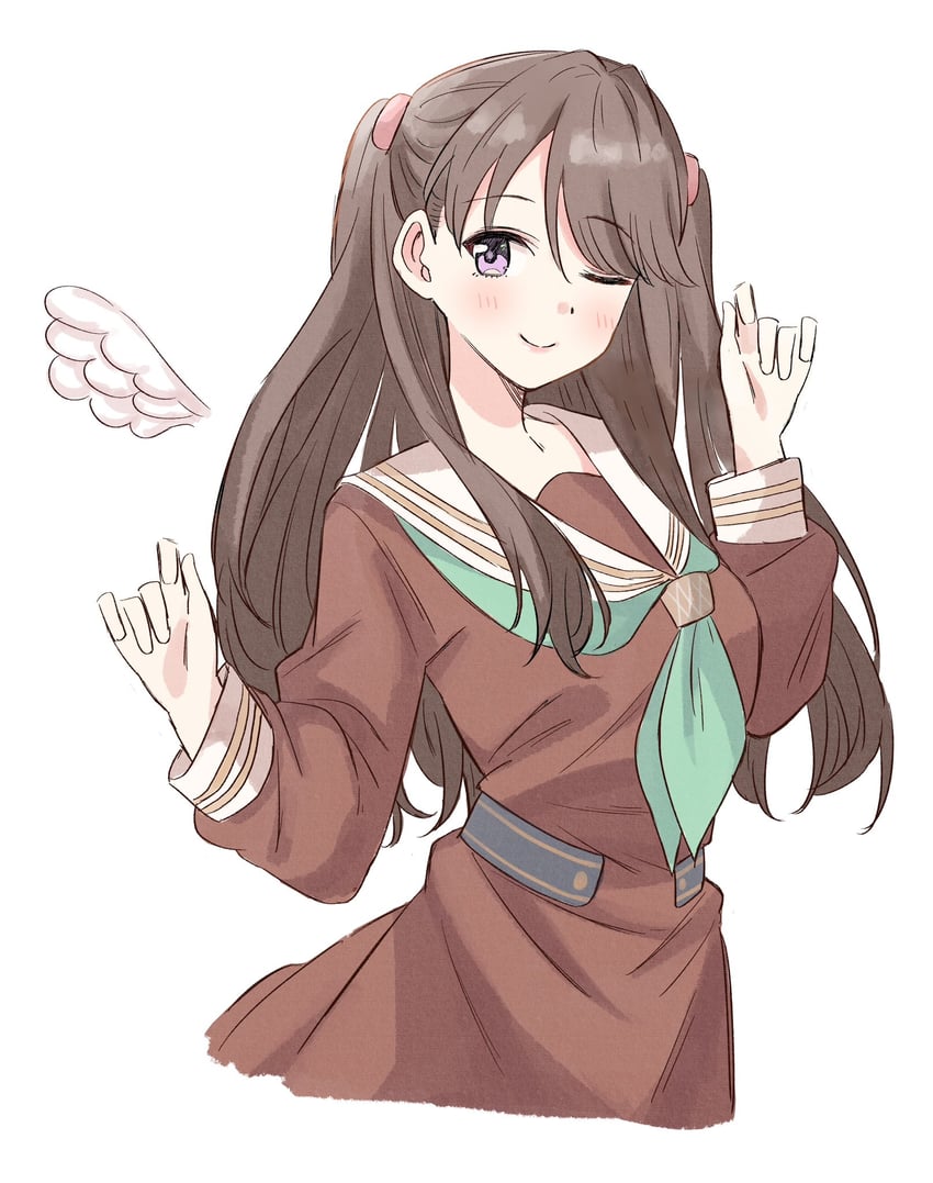 fujishima megumi (love live! and 1 more) drawn by bien_(djpwjd1)