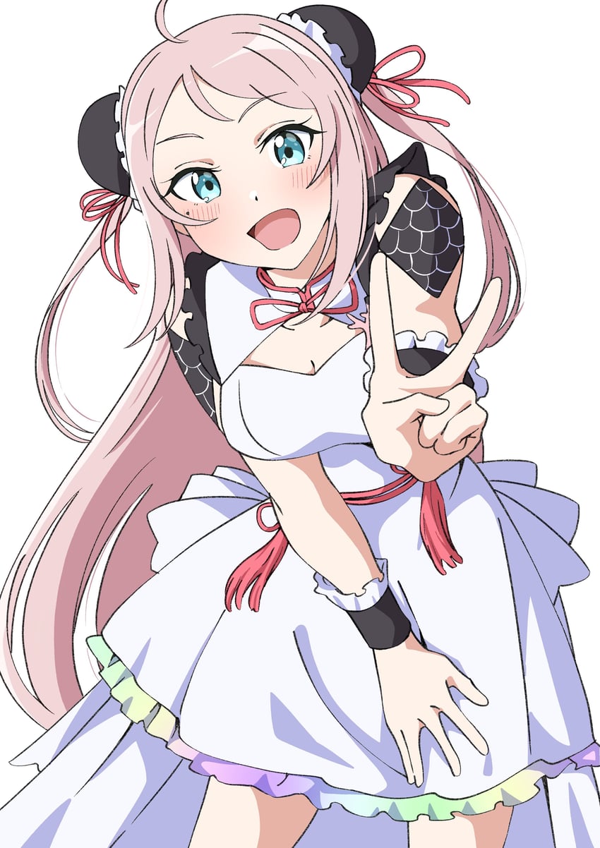 zhong lanzhu (love live! and 2 more) drawn by uchuu_no_mozuku
