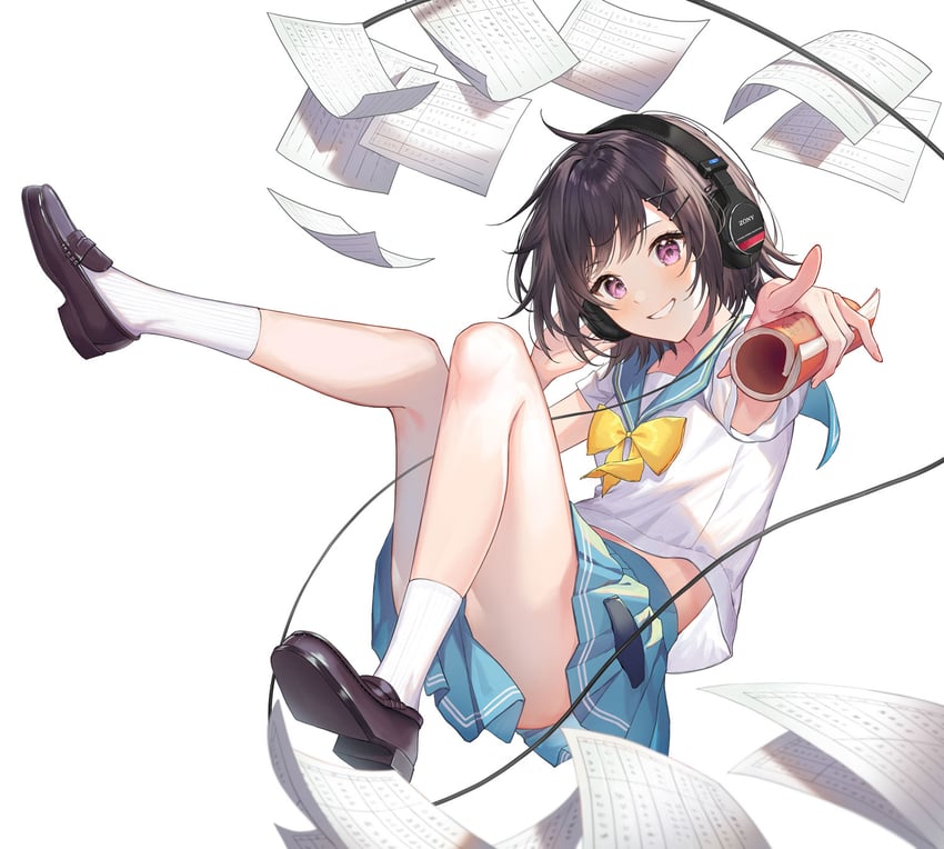 yamada rana (gogo 4-ji toumei tokidoki seiyuu) drawn by ichikawa_haru