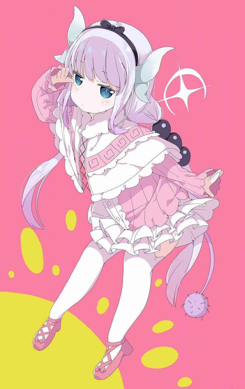 kanna kamui (kobayashi-san chi no maidragon) drawn by tantan_men_(dragon)