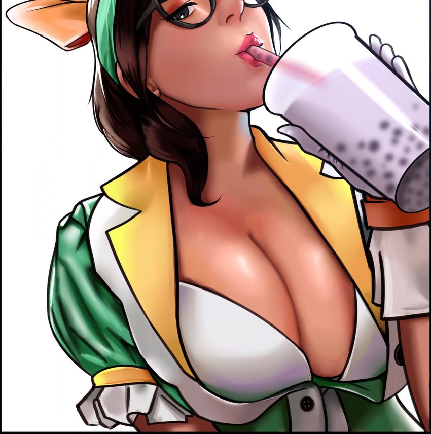 mei and honeydew mei (overwatch and 1 more) drawn by booger_wang