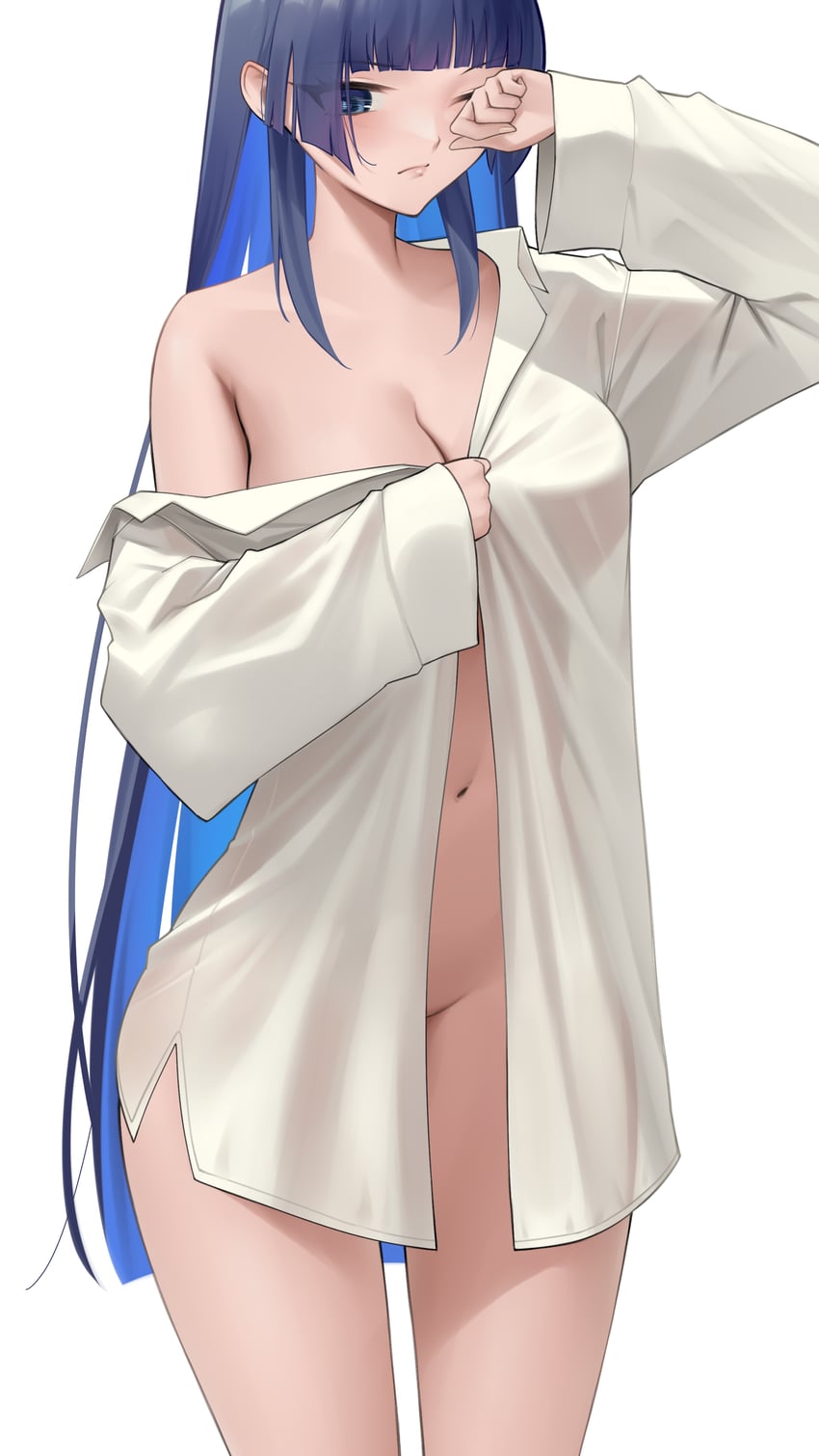 ouro kronii (hololive and 1 more) drawn by somebody_(leiking00)