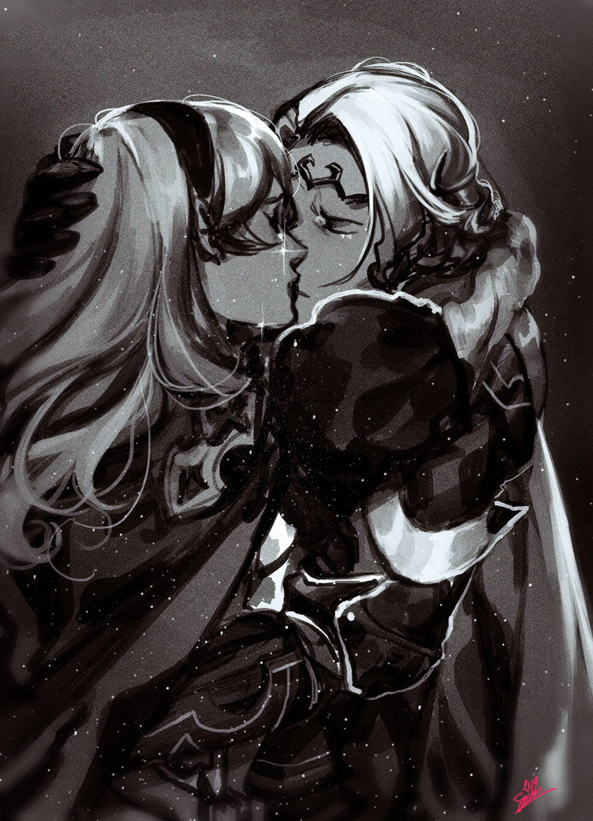 female corrin and xander (fire emblem and 1 more) drawn by eva_smith