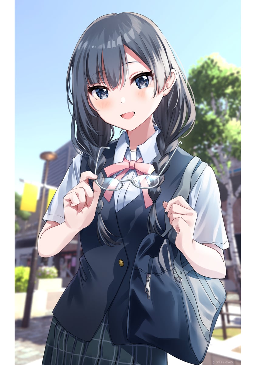 yuki setsuna and nakagawa nana (love live! and 1 more) drawn by siokazunoko