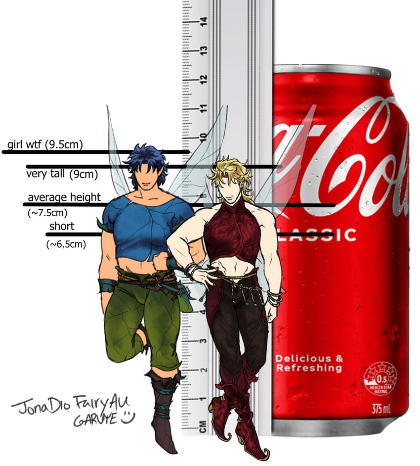 dio brando and jonathan joestar (jojo no kimyou na bouken and 4 more) drawn by garuye