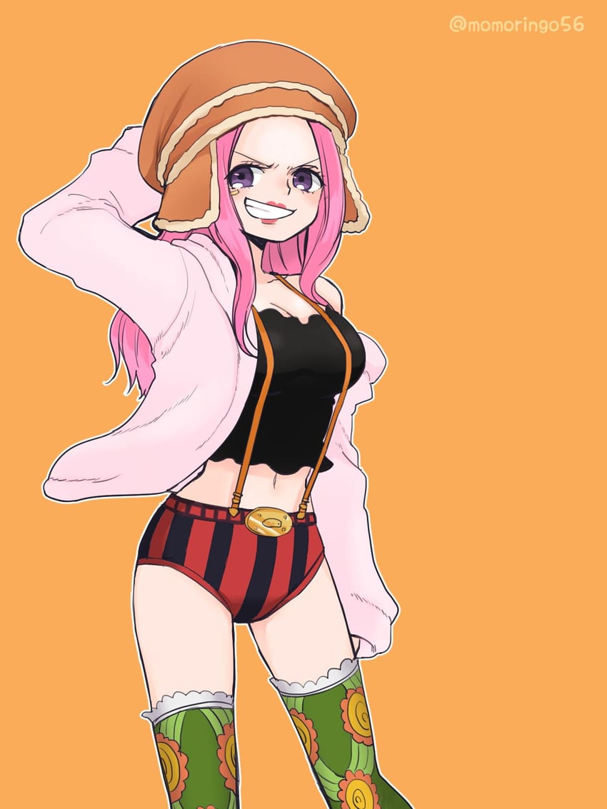 jewelry bonney (one piece and 1 more) drawn by sumomo_(momoringo56)