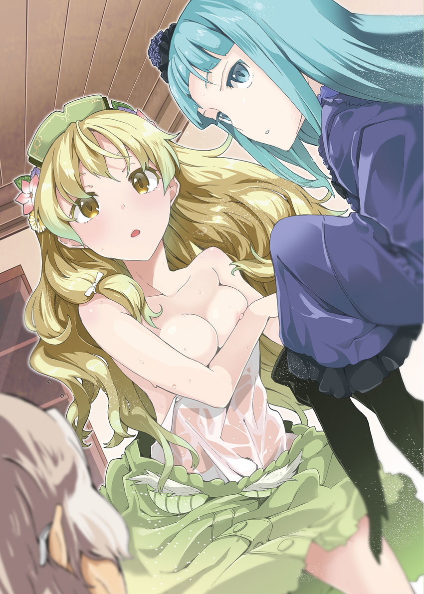 ayesha altugle, keithgriff hazeldine, and odelia (atelier and 1 more) drawn by makusu