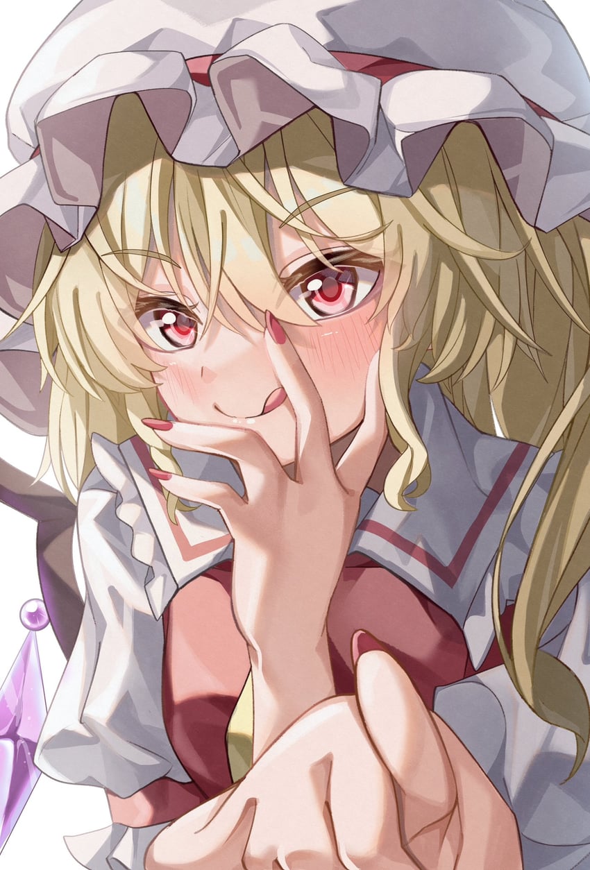 flandre scarlet (touhou) drawn by mahoro_(minase_mahoro)