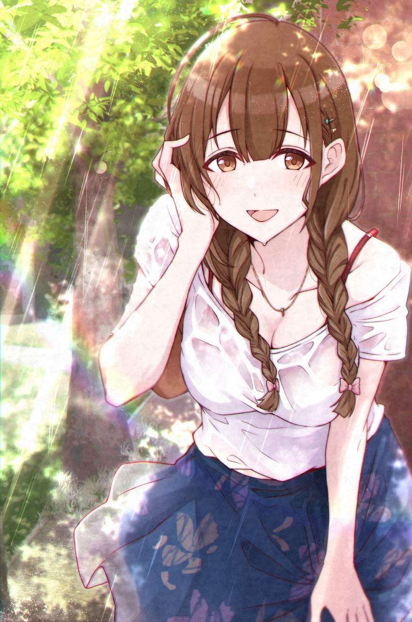 kuwayama chiyuki (idolmaster and 1 more) drawn by kusaka_io