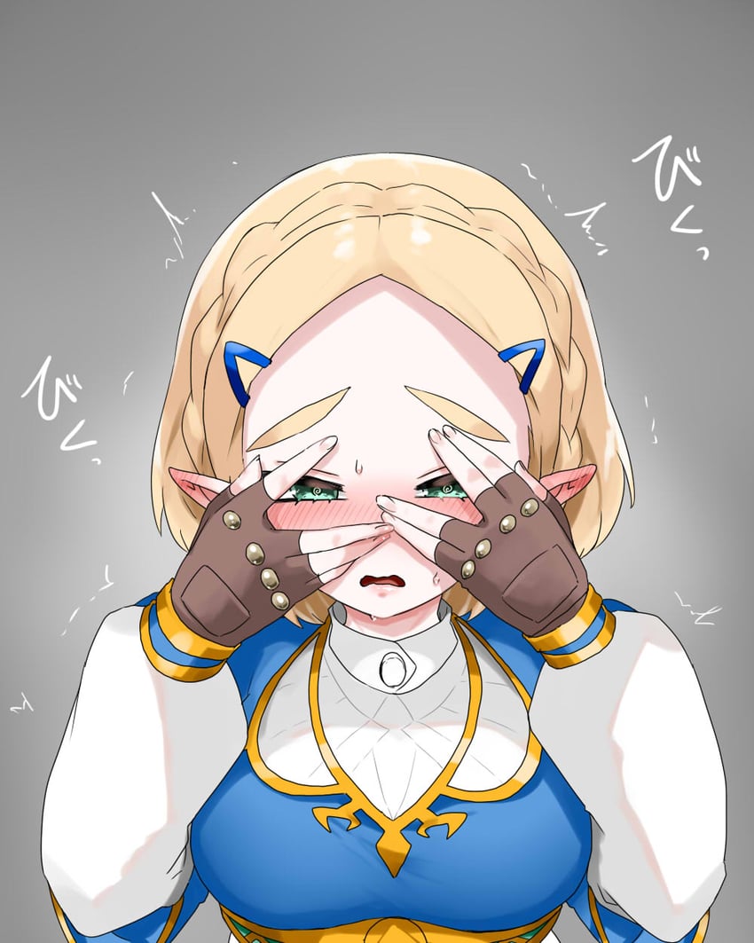 princess zelda (the legend of zelda and 1 more) drawn by wasabi_(legemd)