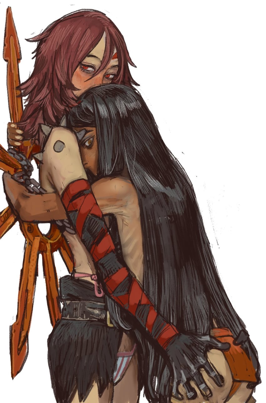 emperor of mankind and cultist-chan (warhammer 40k) drawn by mossacannibalis