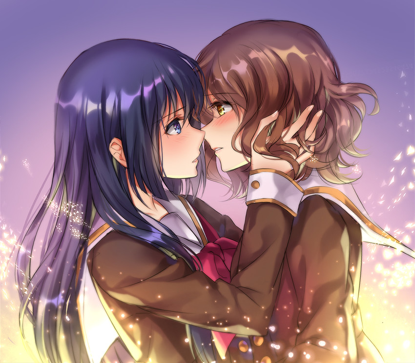 oumae kumiko and kousaka reina (hibike! euphonium) drawn by althea_(sakiya0000)