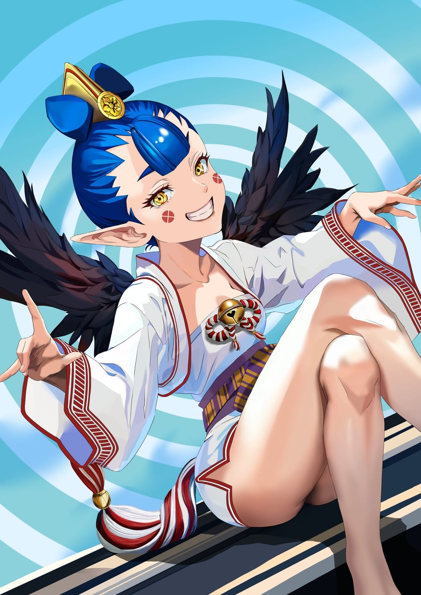 amanozako (shin megami tensei and 2 more) drawn by macossa