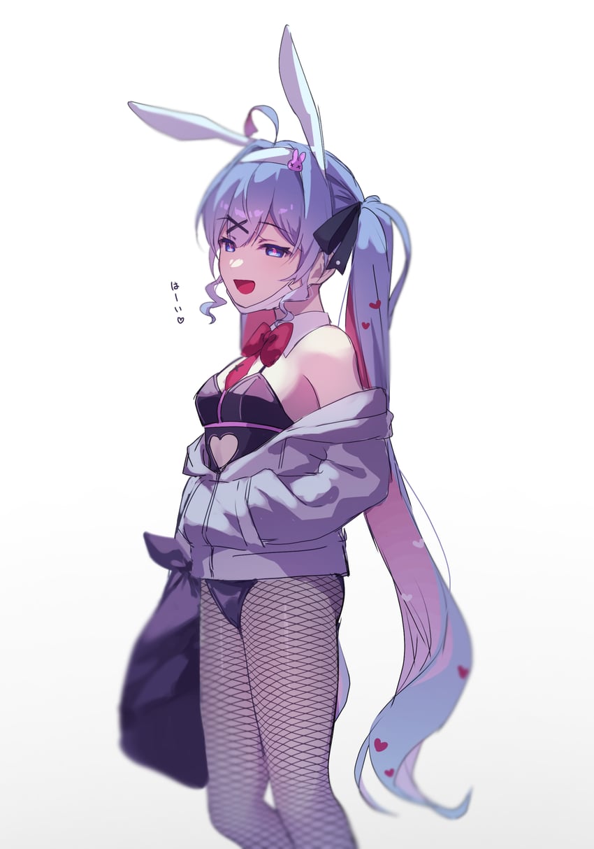 hatsune miku (vocaloid and 1 more) drawn by kurobikari