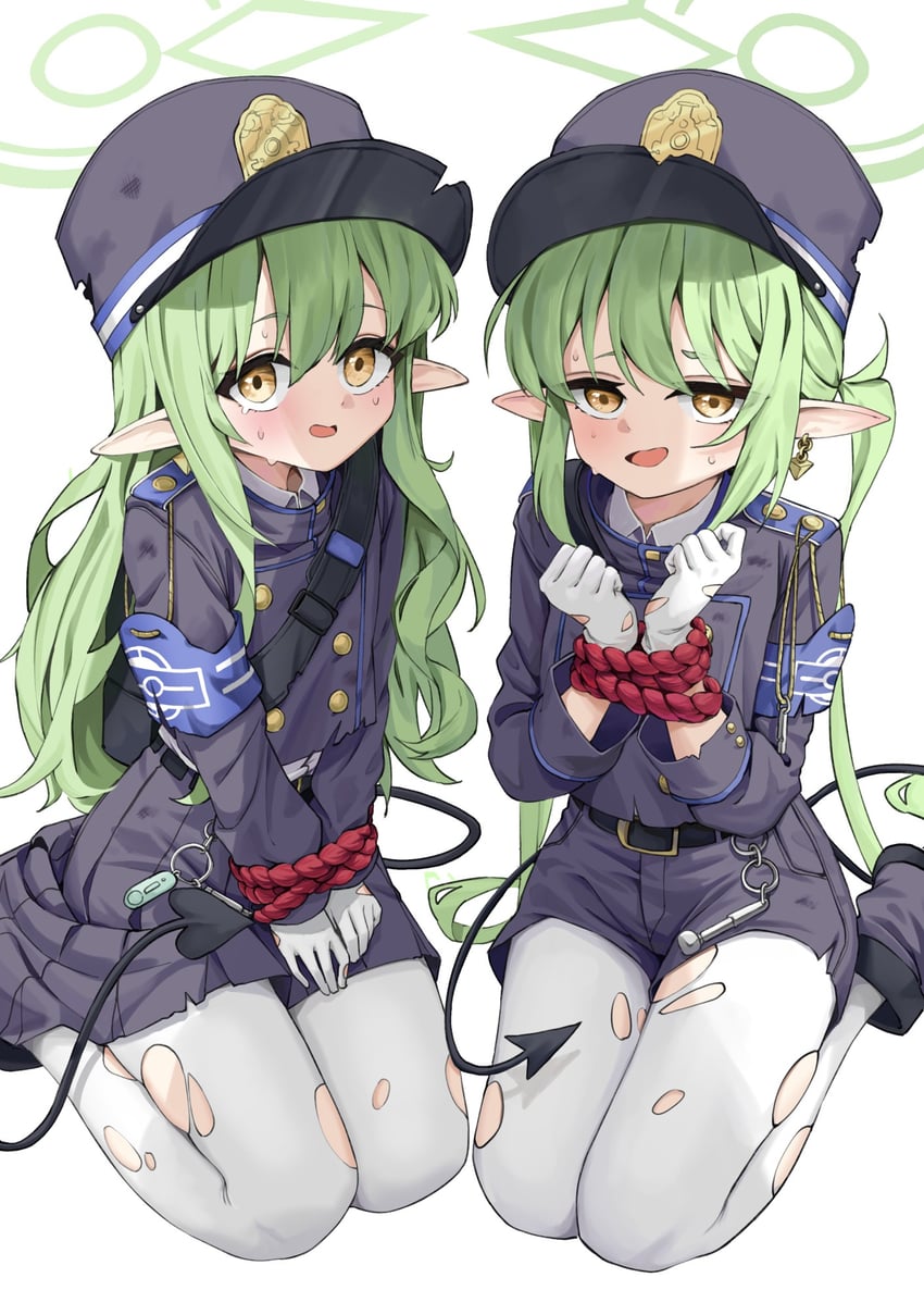hikari and nozomi (blue archive) drawn by jeon_(user_ywaw3774)