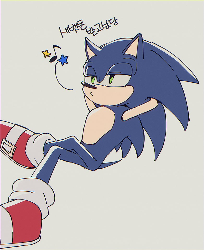 sonic the hedgehog (sonic) drawn by banri_0917