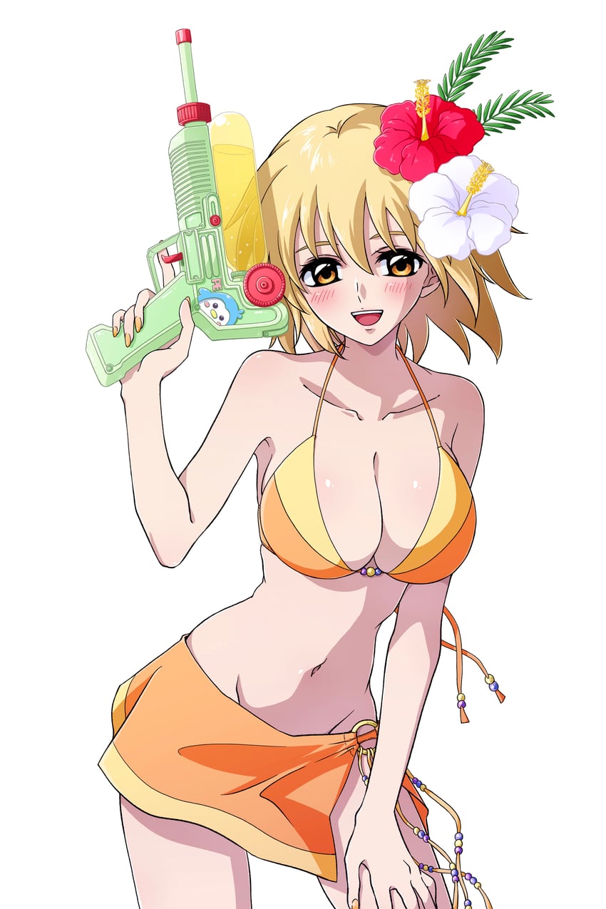 cagalli yula athha (gundam and 1 more) drawn by saeka