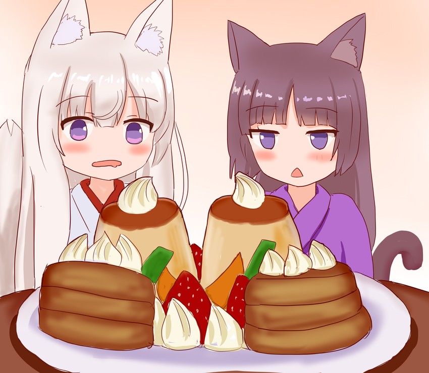 koyoi and mutsuki (original) drawn by iroha_(iroha_matsurika)