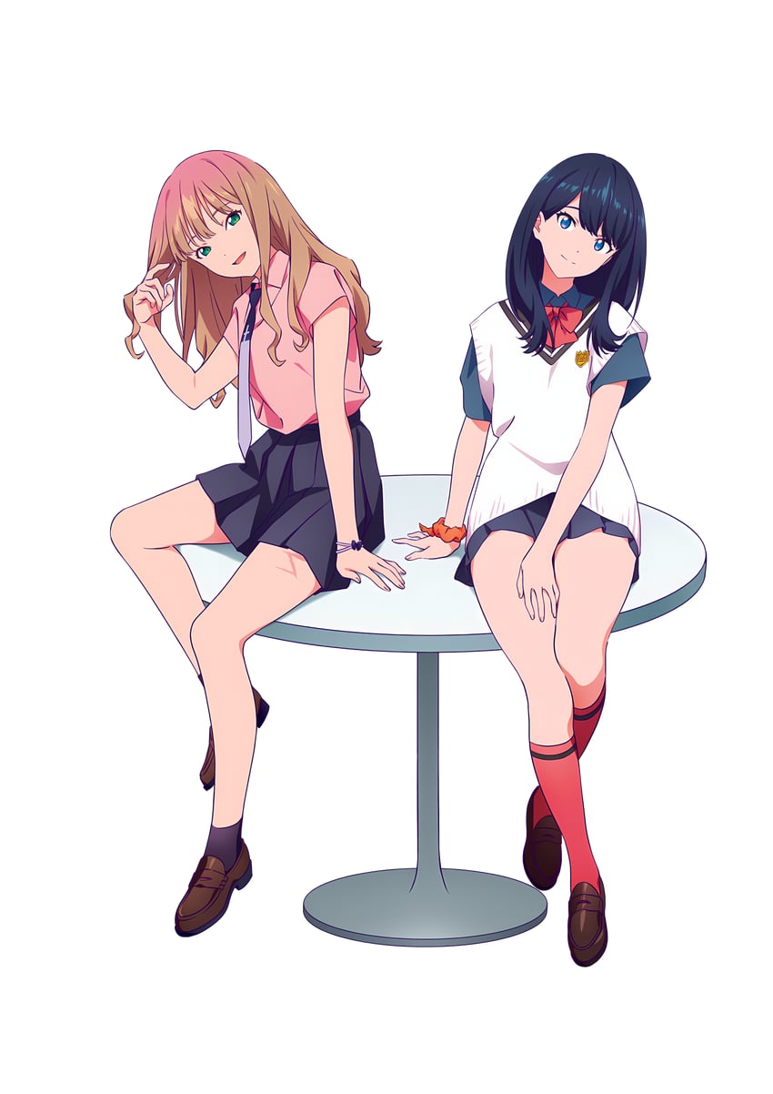 takarada rikka and minami yume (gridman universe and 2 more)