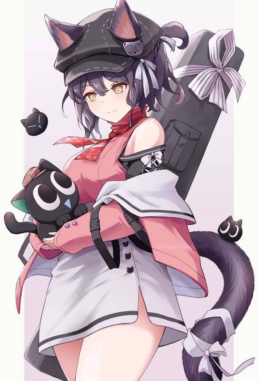 luo xiaohei, heixiu, and rockrock (arknights and 1 more) drawn by panikuru_yuuto