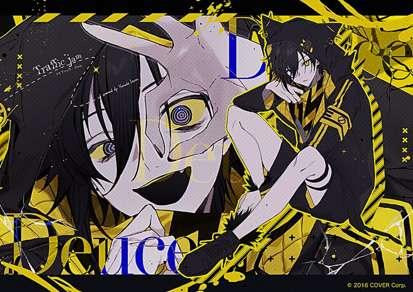 kanade izuru (holostars) drawn by kill_schwa