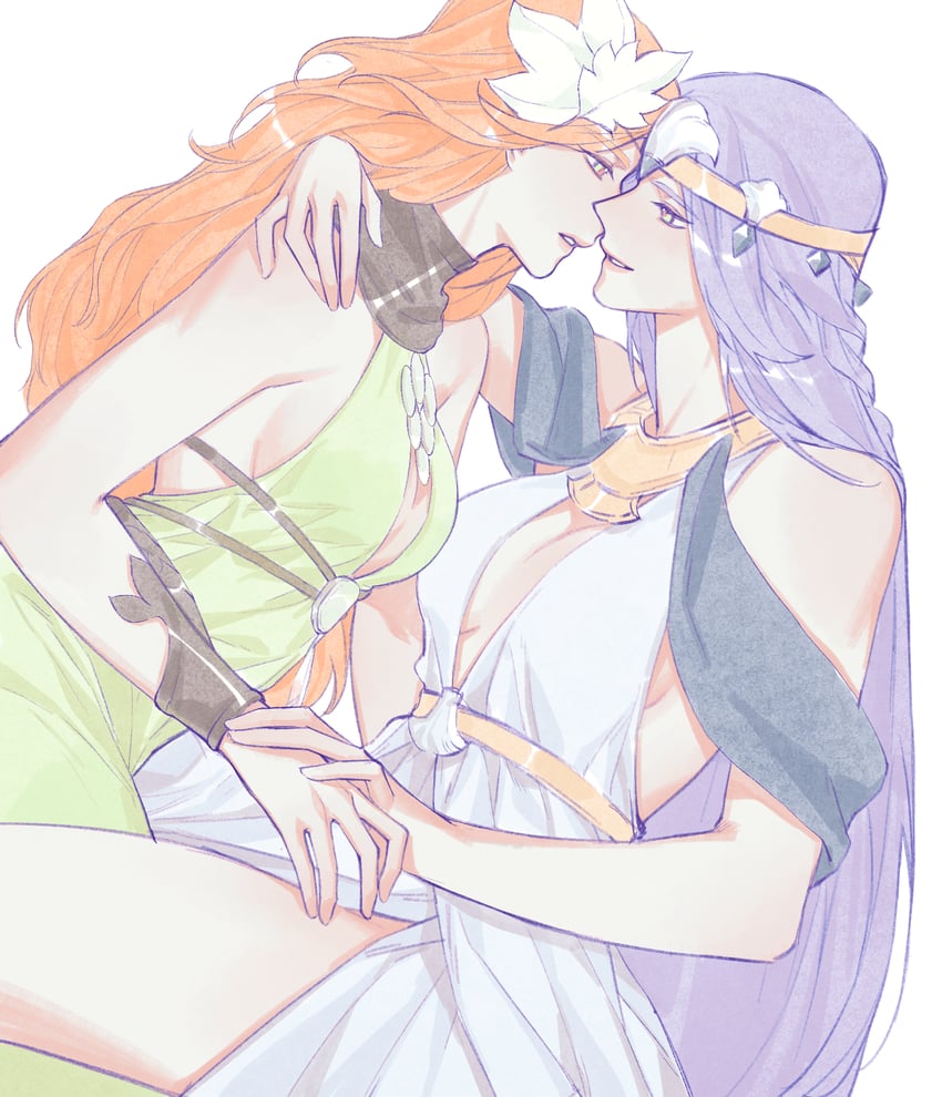 nophica and llymlaen (final fantasy and 1 more) drawn by wo_dou_gao_shi'er_shennu