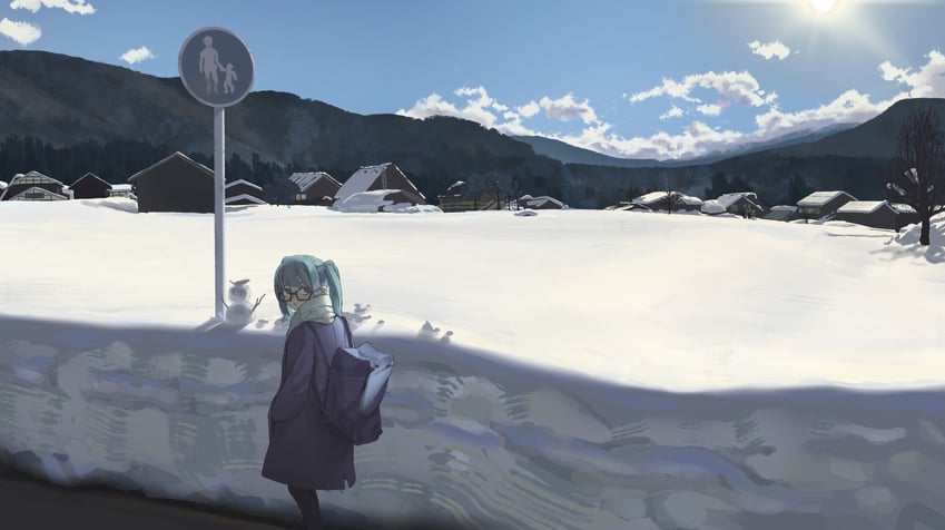 hatsune miku (vocaloid and 1 more) drawn by kee_(kehe)