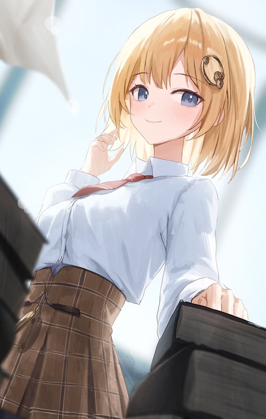 watson amelia (hololive and 1 more) drawn by huhi_(huhi_1211)
