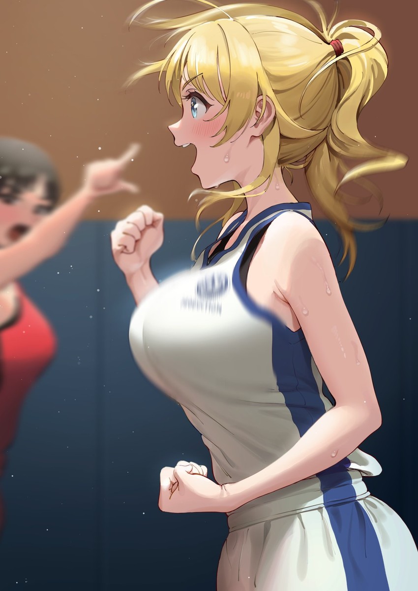 hachimiya meguru (idolmaster and 1 more) drawn by ame_(uten_cancel)