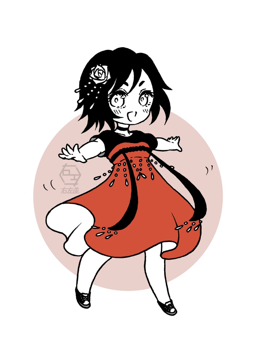 ruby rose (rwby and 1 more) drawn by fatrabbitr