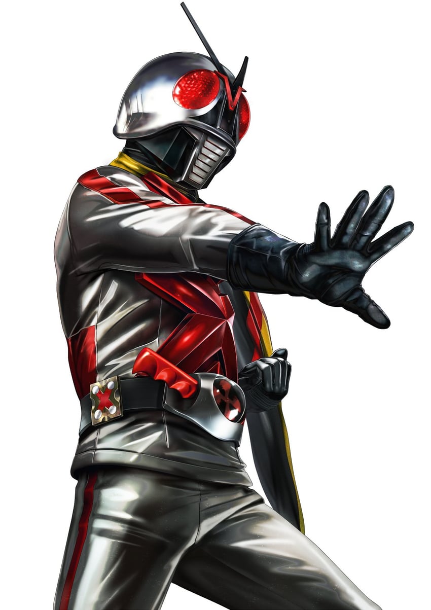 kamen rider x (kamen rider and 1 more) drawn by masukudo_(hamamoto_hikaru)