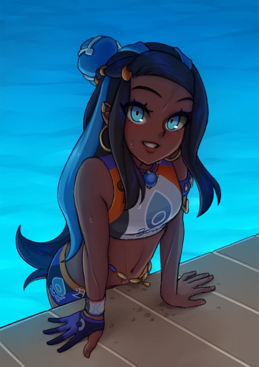 nessa (pokemon and 1 more) drawn by monorus