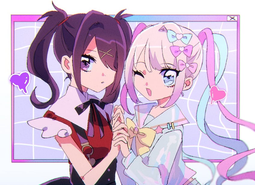 chouzetsusaikawa tenshi-chan and ame-chan (needy girl overdose) drawn by mizumi_(mizmi)