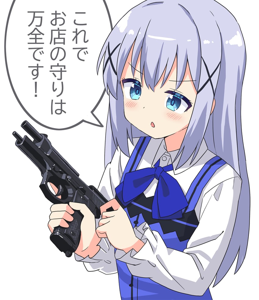 kafuu chino (gochuumon wa usagi desu ka?) drawn by changaa