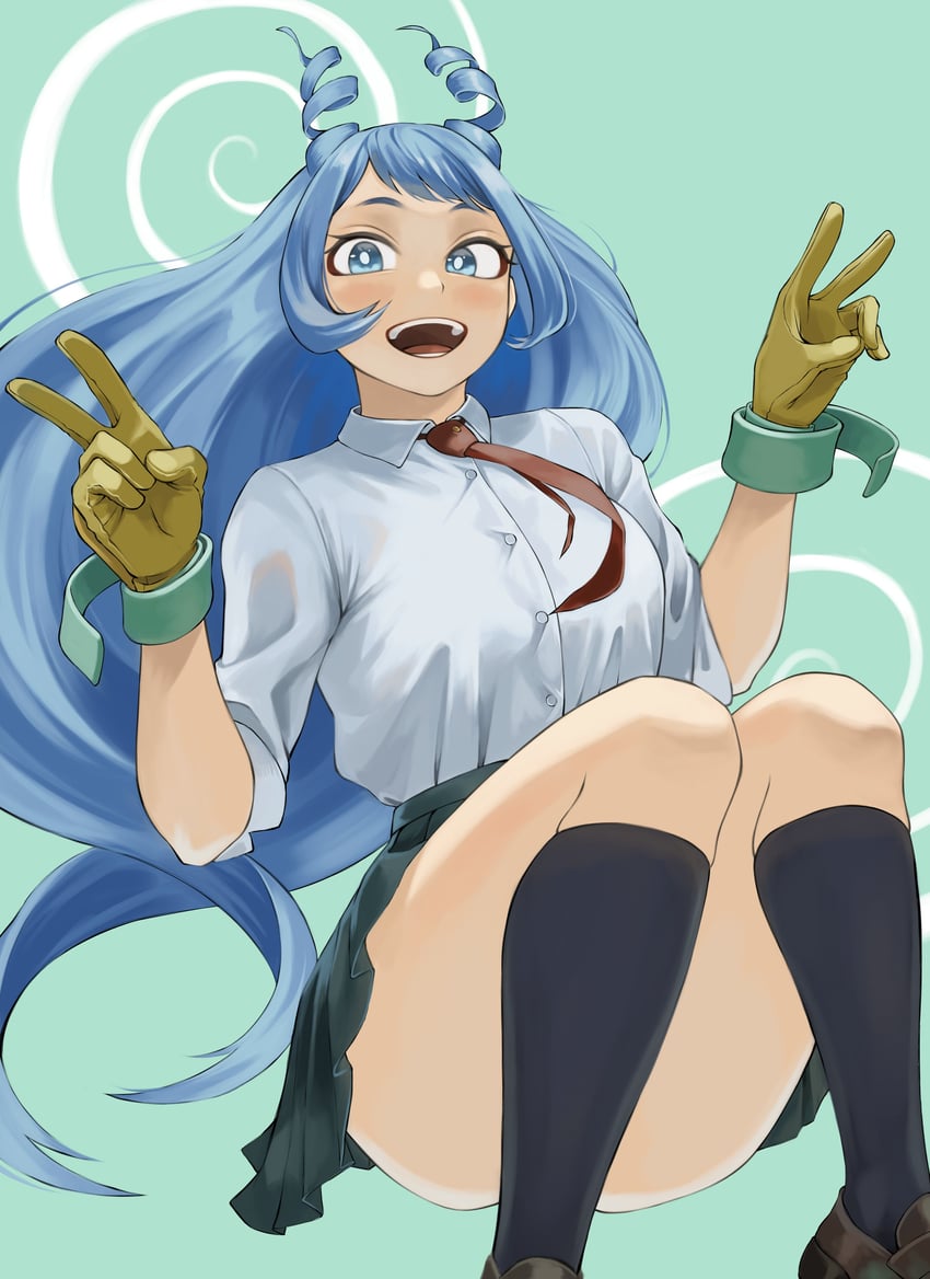 hado nejire (boku no hero academia) drawn by fengling_(furin-jp)