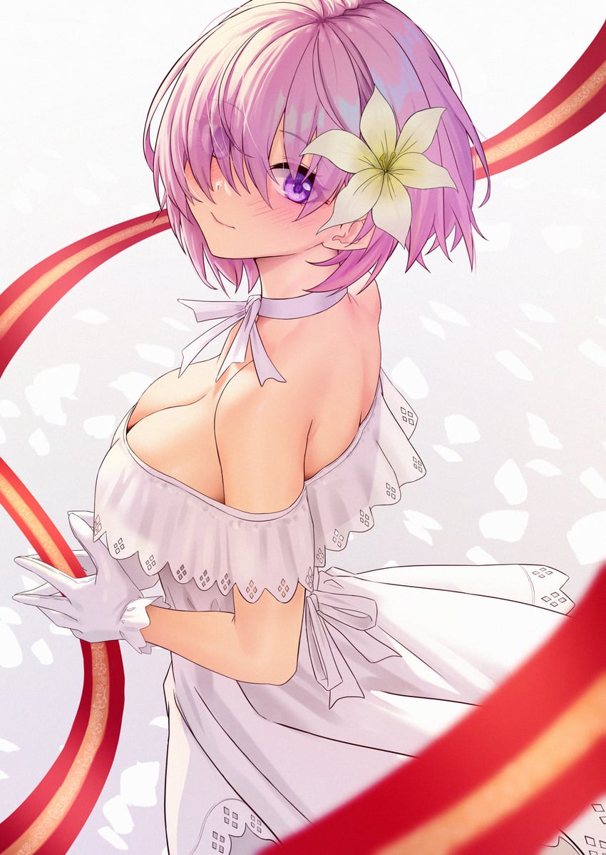 mash kyrielight (fate and 1 more) drawn by solar_(happymonk)