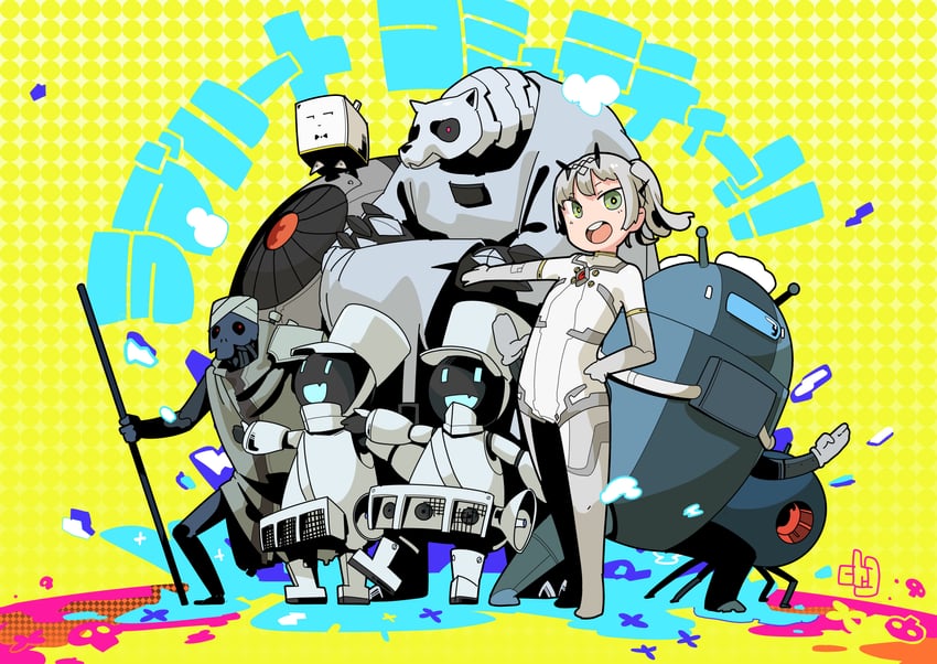 nanami, nanami: starfarer, and martin (punishing: gray raven) drawn by watasi_ch3